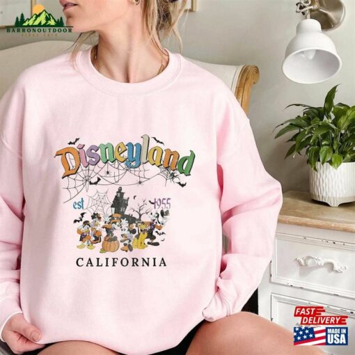 Comfort Colors® Disneyland 1955 Halloween Sweatshirt Horror Scary Mickey T-Shirt Hoodie