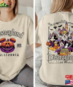 Comfort Colors® Disneyland Est 1955 Halloween Shirt Oogie Boogie Bash Party 2 Sided Disney Classic Hoodie