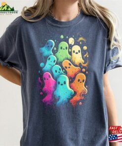 Comfort Colors® Ghosts Halloween Shirt Funny Family Unisex Hoodie
