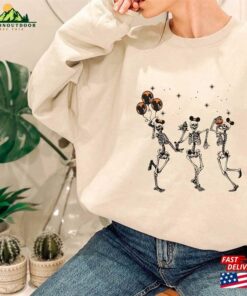 Comfort Colors® Halloween Party Dancing Skeleton Sweatshirt Disneyland Fall Disney Mickey Ears Unisex