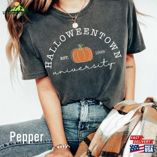 Comfort Colors® Halloweentown University T Shirt Gifts For Halloween Hoodie Sweatshirt