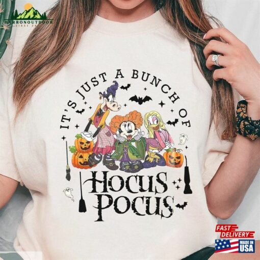 Comfort Colors® Hocus Pocus Halloween Shirt Party Mickey And Friends Sweatshirt Hoodie