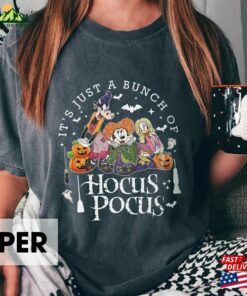 Comfort Colors(r) Hocus Pocus Halloween Shirt Party Mickey And Friends Sweatshirt Hoodie 3