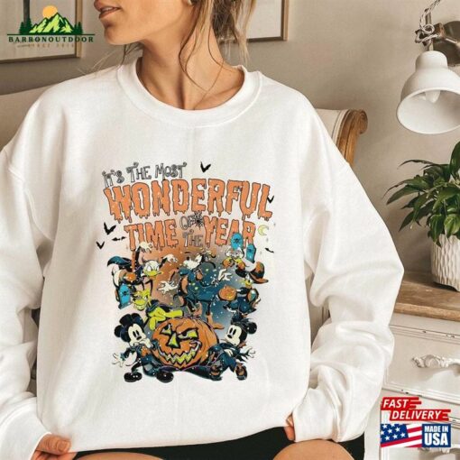 Comfort Colors® It’s The Most Wonderful Time Year Sweatshirt Horror Halloween 2023 T-Shirt