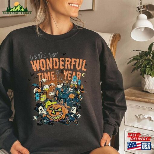 Comfort Colors® It’s The Most Wonderful Time Year Sweatshirt Horror Halloween 2023 T-Shirt