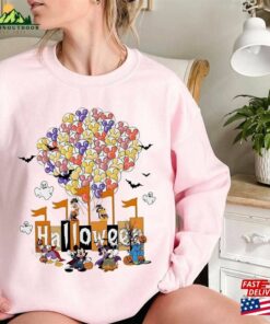 Comfort Colors(r) Mickey Friends Halloween Sweatshirt Balloons T Shirt Classic 3