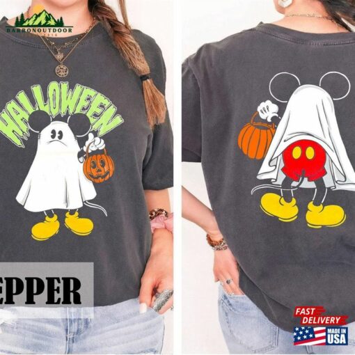 Comfort Colors® Mickey Ghost Halloween Shirt Party Sweatshirt Unisex