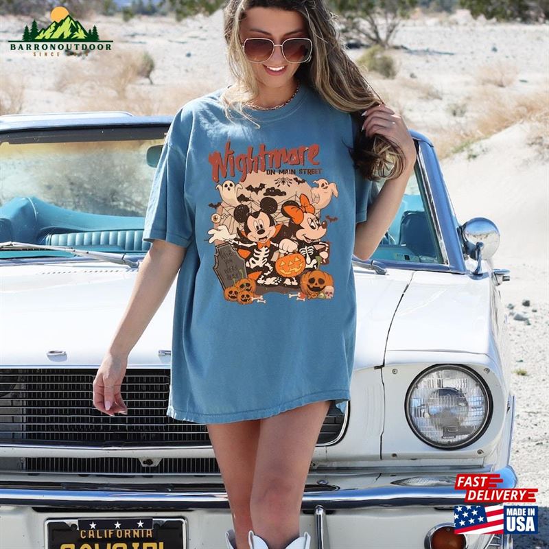 Comfort Colors® Mickey Minnie Halloween Shirt Vintage Disney Colors T-Shirt Sweatshirt Classic Comfort Colors® Mickey Minnie Halloween Shirt Vintage Disney Colors T-Shirt Sweatshirt Classic