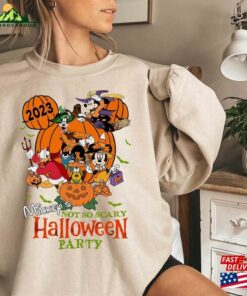 Comfort Colors® Mickey’s Not So Scary Halloween Party Sweatshirt Disney Classic T-Shirt
