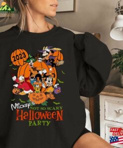 Comfort Colors® Mickey’s Not So Scary Halloween Party Sweatshirt Disney Classic T-Shirt