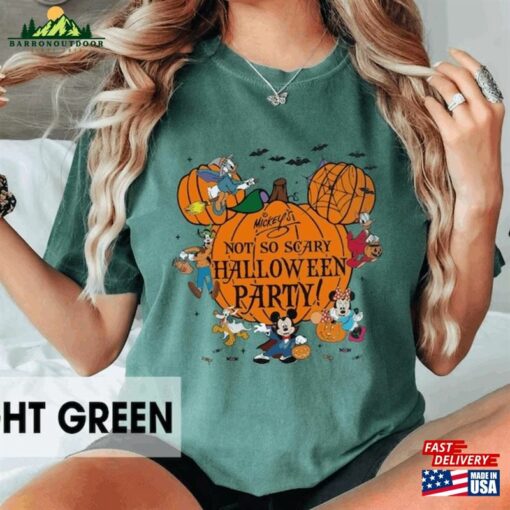 Comfort Colors® Mickey’s Not So Scary Halloween Shirt Party T-Shirt Sweatshirt