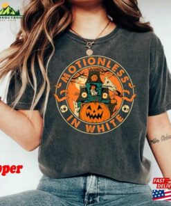 Comfort Colors(r) Motionless In White Shirt Pumpkin Halloween Sweatshirt T Shirt 3