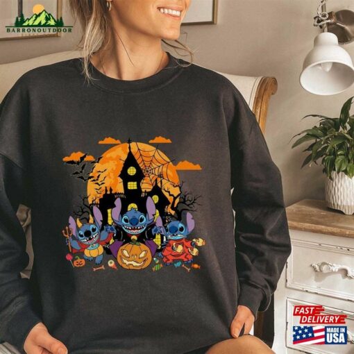 Comfort Colors® Oogie Boogie Bash Sweatsweatshirt Stitch Halloween Sweatshirt Magic Kingdom T-Shirt Hoodie