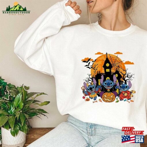 Comfort Colors® Oogie Boogie Bash Sweatsweatshirt Stitch Halloween Sweatshirt Magic Kingdom T-Shirt Hoodie