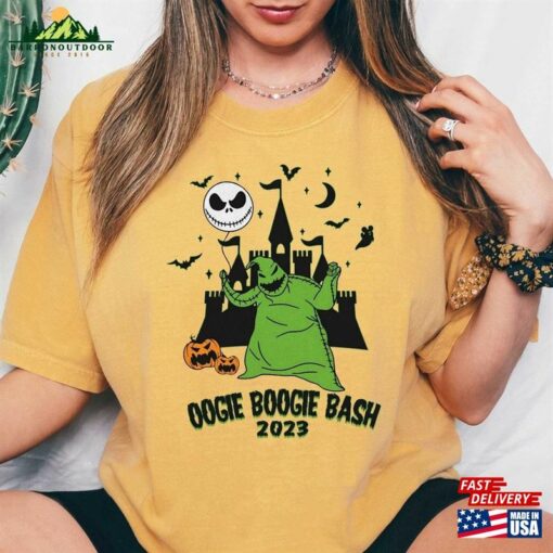 Comfort Colors® Oogie Boogie Shirt Horror Halloween Jack Skellington Balloon Pumpkin Unisex Hoodie