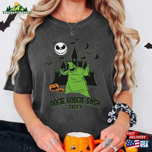 Comfort Colors® Oogie Boogie Shirt Horror Halloween Jack Skellington Balloon Pumpkin Unisex Hoodie