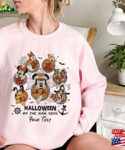 Comfort Colors® Personalized Halloween On The High Seas Disney Sweatshirt Mickey And Friends Unisex Classic
