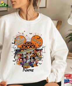 Comfort Colors® Personalized Mickey And Friends Epcot Halloween Sweatshirt Party T-Shirt Classic