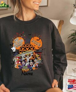 Comfort Colors® Personalized Mickey And Friends Epcot Halloween Sweatshirt Party T-Shirt Classic 2 Comfort Colors(r) Personalized Mickey And Friends Epcot Halloween Sweatshirt Party T Shirt Classic 3