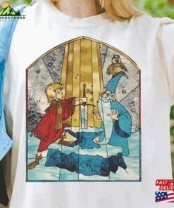 Comfort Colors® Retro Arthur And Merlin Shirt The Sword In Stone T-Shirt Funny Disney Tee Disneyland Halloween Party Classic Unisex 3 Comfort Colors(r) Retro Arthur And Merlin Shirt The Sword In Stone T Shirt Funny Disney Tee Disneyland Halloween Party Classic Unisex 4