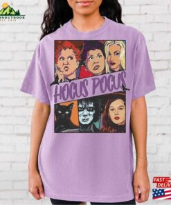 Comfort Colors® Retro Disney Hocus Pocus Shirt Halloween Sanderson Sisters T-Shirt Spooky Season Tee Unisex Classic
