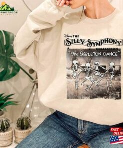 Comfort Colors® Retro Silly Symphony Sweatshirts The Skeleton Dance Sweatshirt Disney Halloween Hoodie