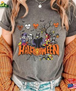Comfort Colors® Retro Walt Disney World Halloween Shirt Mickey And Friends Skeleton Disneyworld Tee Unisex T-Shirt 2 Comfort Colors(r) Retro Walt Disney World Halloween Shirt Mickey And Friends Skeleton Disneyworld Tee Unisex T Shirt 3