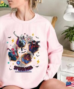 Comfort Colors® Spider Man Across The Verse Sweatshirt Hoodie Classic 3 Comfort Colors(r) Spider Man Across The Verse Sweatshirt Hoodie Classic 4