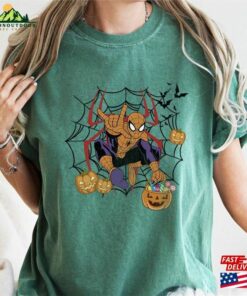Comfort Colors(r) Spider Man Halloween Shirt Avengers Sweatshirt Hoodie 4
