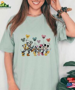 Comfort Colors(r) Spooky Mouse Friends Disney Skeleton Shirt Sweatshirt Unisex 4