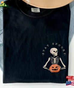 Comfort Colors® Stay Spooky T Shirt Minimal Halloween Classic Sweatshirt