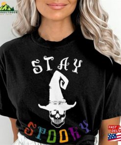 Comfort Colors® Stay Spooky T Shirt Minimal Halloween T-Shirt Sweatshirt