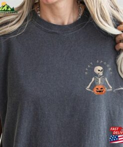 Comfort Colors® Stay Spooky T Shirt Minimal Halloween Unisex Classic