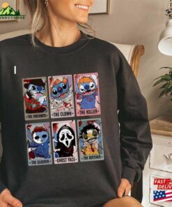 Comfort Colors® Stitch Halloween Sweatshirt Disney Scary T-Shirt