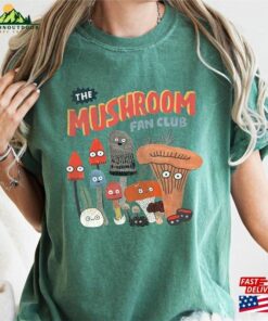 Comfort Colors® The Mushroom Fan Club Shirt Magic Mushrooms Halloween Family Hoodie Unisex