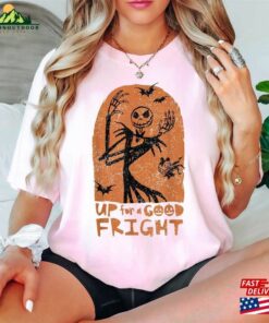 Comfort Colors(r) The Nightmare Up For A Good Fright Shirt Halloween Pumpkin On Main Street Unisex Hoodie 4