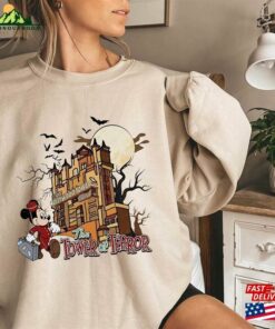 Comfort Colors® The Tower Of Terror Disney Halloween Sweatshirt Mickey T-Shirt