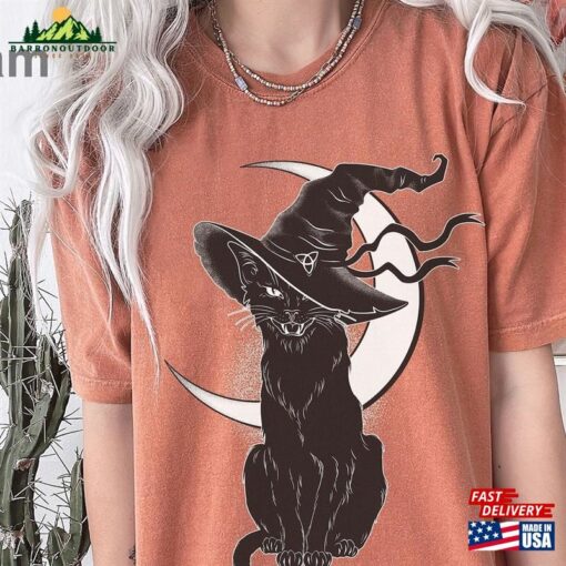 Comfort Colors® The Witch Shirt Black Cat T Hoodie T-Shirt