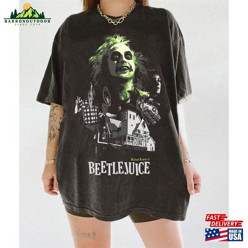 Comfort Colors® Vintage Beetlejuice Movie Shirt T-Shirt Hoodie Unisex Comfort Colors® Vintage Beetlejuice Movie Shirt T-Shirt Hoodie Unisex