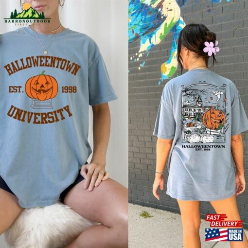 Comfort Colors® Vintage Halloweentown 1998 Shirt 2 Side University Fall Unisex Sweatshirt