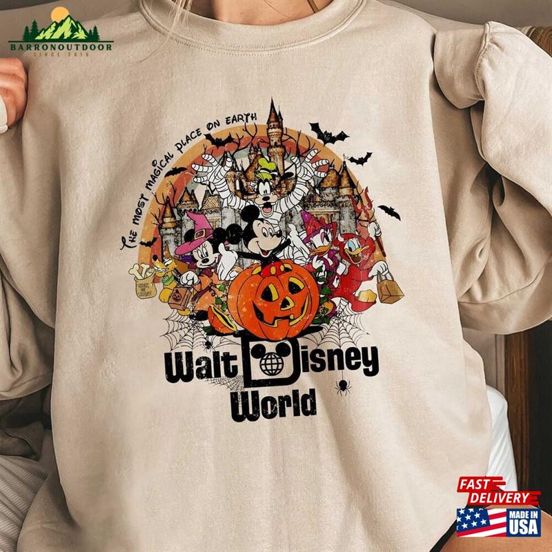 Comfort Colors® Vintage Walt Disney World Halloween Shirt Mickey's Not So Scary Sweatshirt T-Shirt Comfort Colors® Vintage Walt Disney World Halloween Shirt Mickey's Not So Scary Sweatshirt T-Shirt