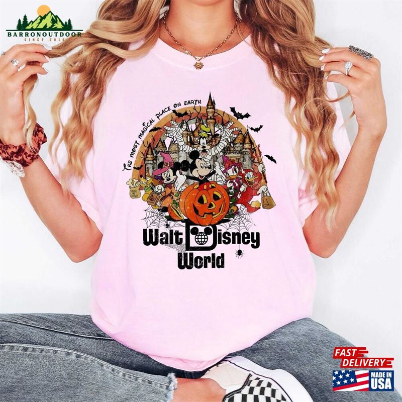Comfort Colors® Vintage Walt Disney World Halloween Shirt Mickey's Not So Scary Sweatshirt T-Shirt Comfort Colors® Vintage Walt Disney World Halloween Shirt Mickey's Not So Scary Sweatshirt T-Shirt