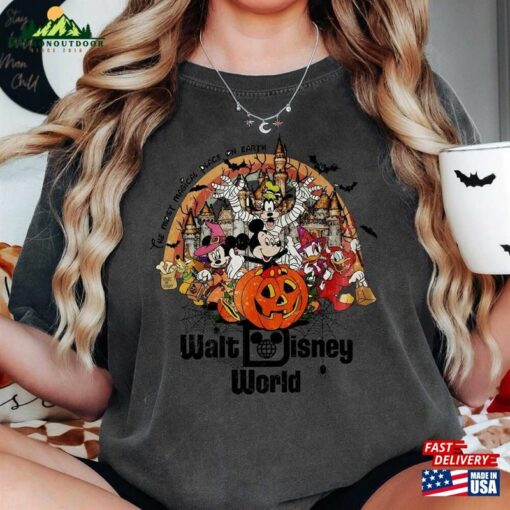 Comfort Colors® Vintage Walt Disney World Halloween Shirt Mickey’s Not So Scary Sweatshirt T-Shirt