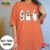 Comfort Colors Cute Halloween Ghosts T-Shirt Ghost Floral Shirt Classic