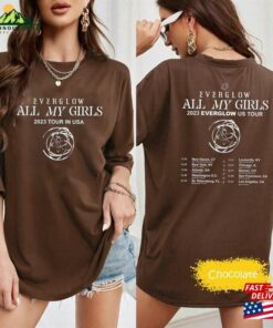 Comfort Colors Everglow Us Tour All My Girls 2023 T Shirt Fan Shirt Concert Hoodie Unisex 4