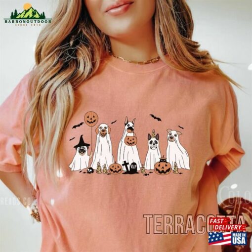 Comfort Colors Halloween Dog Shirt T-Shirt 2023 Happy Sweatshirt Classic