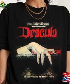 Comfort Colors Halloween Dracula Tee Movie Poster Vampire Shirt Horror 2023 Sweatshirt Hoodie
