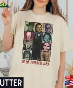 Comfort Colors In My Horror Era Color Shirt Movie Character Eras Tour Halloween Sweatshirt Hoodie 3