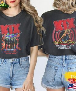 Comfort Colors Kix September 17 2023 Walkin’ Away Merriweather Post Pavilion Columbia Md The Final Show Custom Event Shirt Unisex Classic