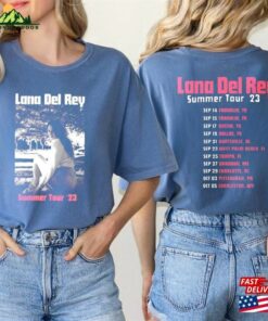 Comfort Colors Lana Del Rey Summer 2023 Tour T-Shirt Classic Tee Unisex Hoodie